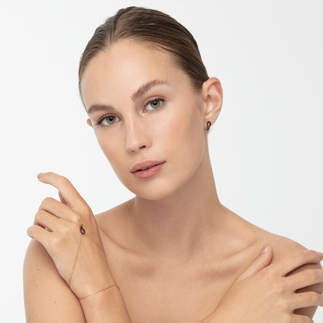 Botteh Collection - Botte Paisley Shahmeran Gold Wristband