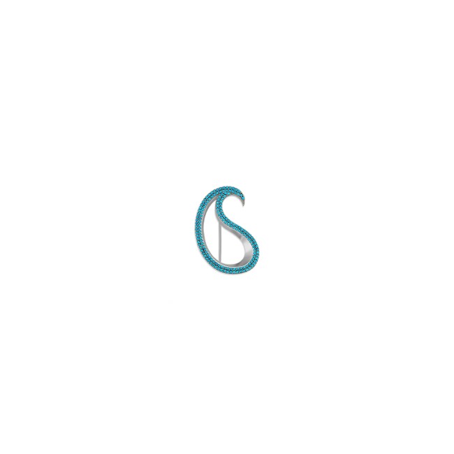 Botte Silver Big Brooch - Thumbnail