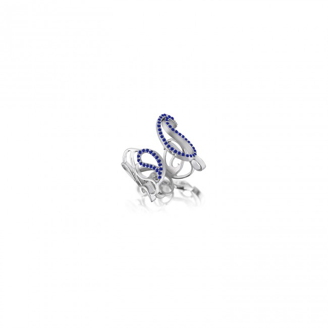 Botte Paisley Cypress Stone Gold Ring - Thumbnail