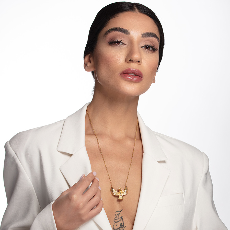 Farvahar Necklace Pegah Jewellery