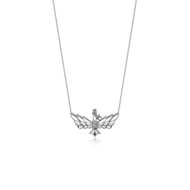 Farvahar Silver Necklace - Thumbnail