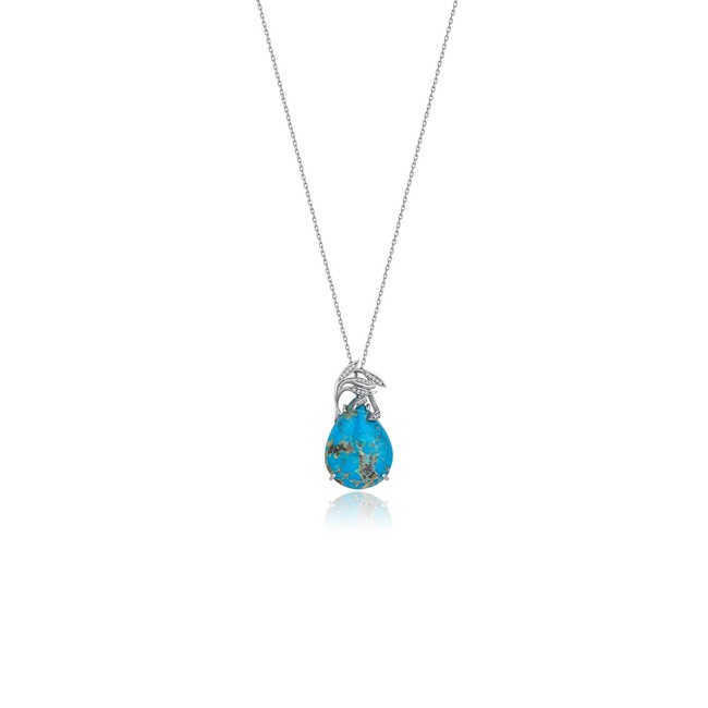 Firouzeh Collection - Gümüş Firouzeh Kolye