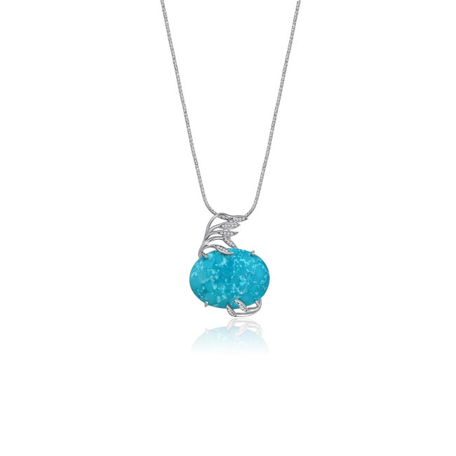 Firouzeh Collection - Gümüş Firouzeh Kolye