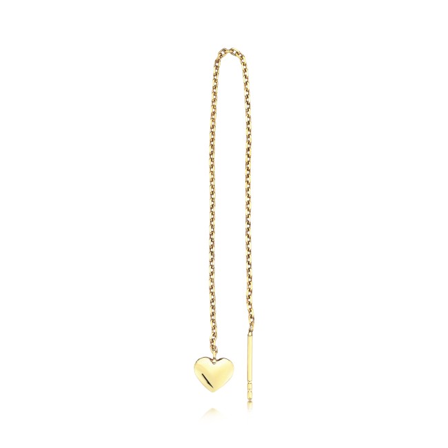 Teenage Collection - Heart Gold Earring