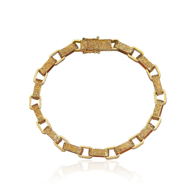 Gold Lava Bracelet - Thumbnail