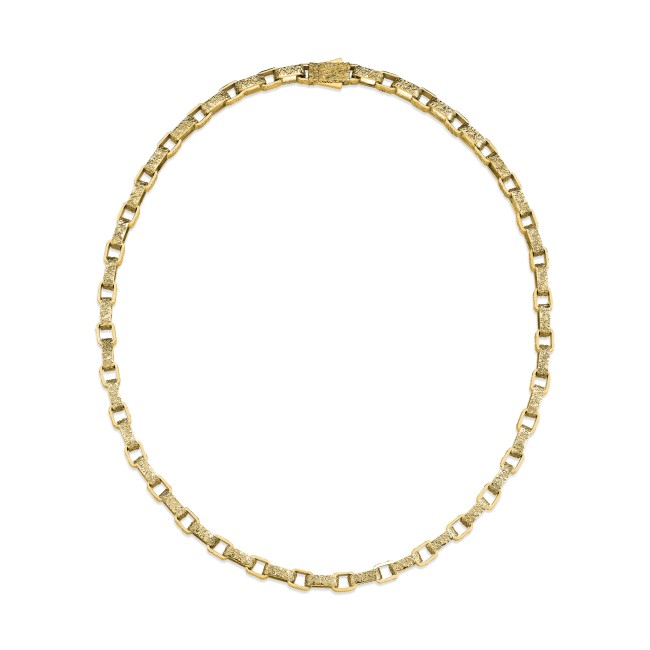 Gold Lava Necklace - Thumbnail