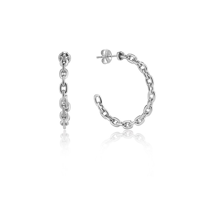 Princess Silver Earrings - Thumbnail