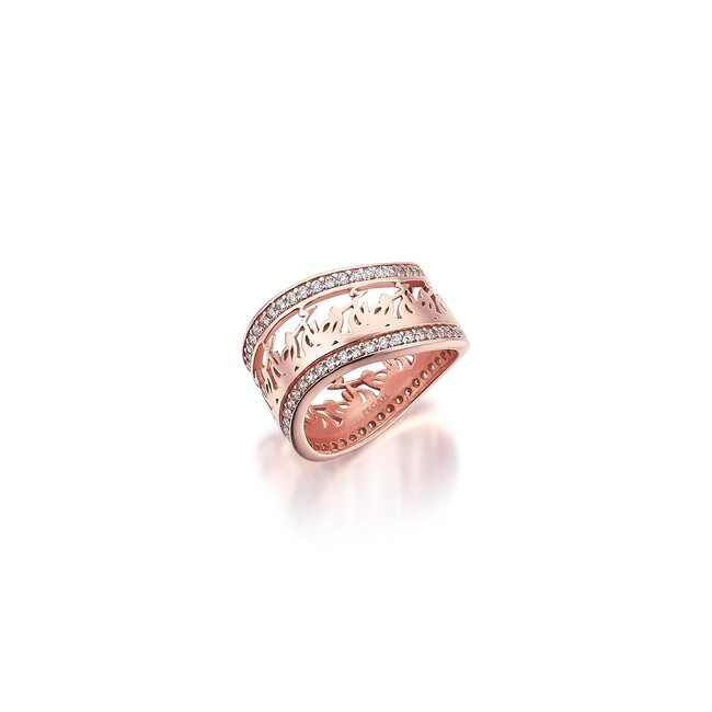 Rumi Collection - Rumi Love Eshgh and Jan Curl Ring