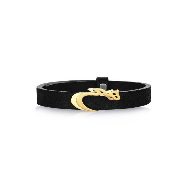 Rumi Collection - Rumi Heech Leather Wristband (1)