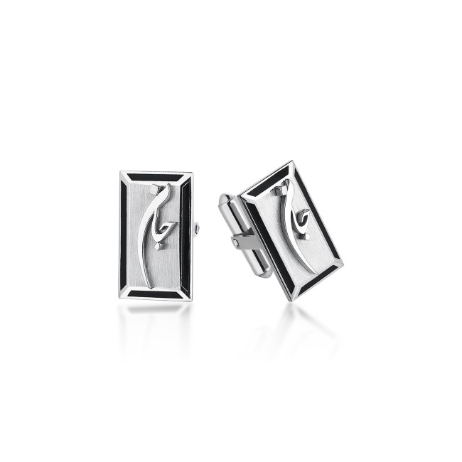 Rumi Collection - Rumi Life Jan Silver Cufflink (1)