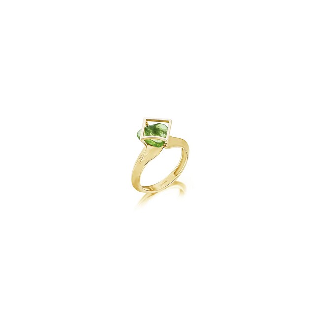 Noghteh Collection - Rumi Noghteh Peridot Ring