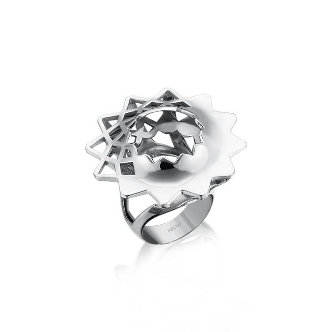 Shams Collection - Shams Silver Ring