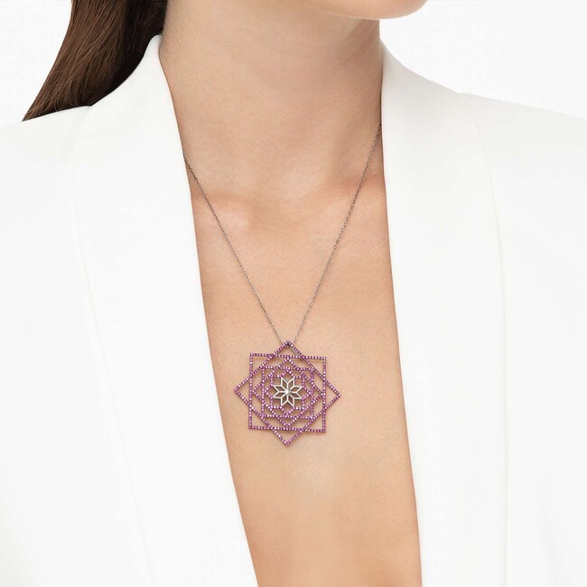 Şems Collection - Gümüş Şems Kolye (1)