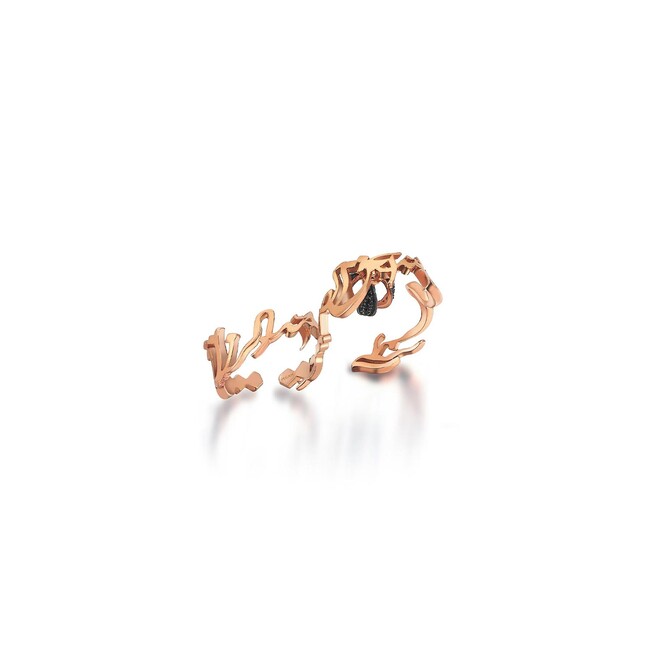 Shams Collection - Shams Esma Two Finger Ring (1)