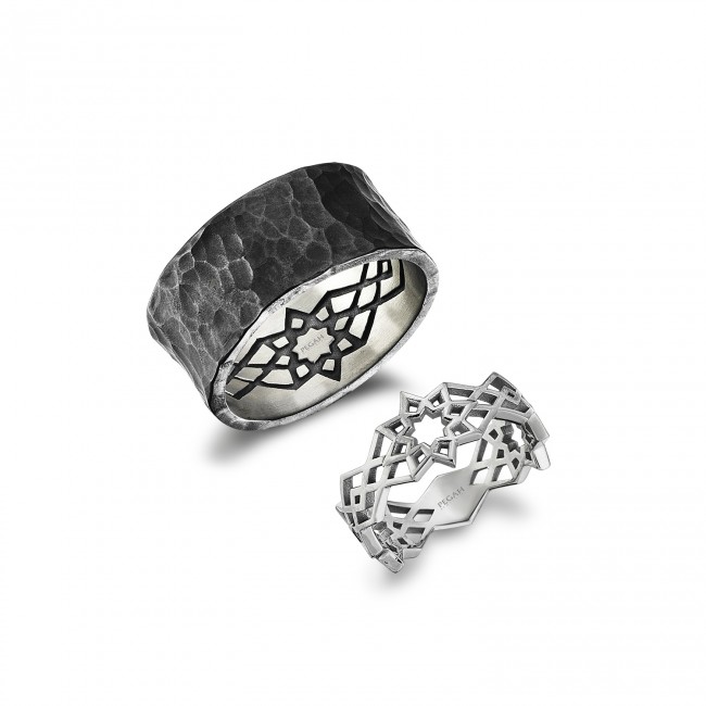 Shams Collection - Shams Couple Silver Ring