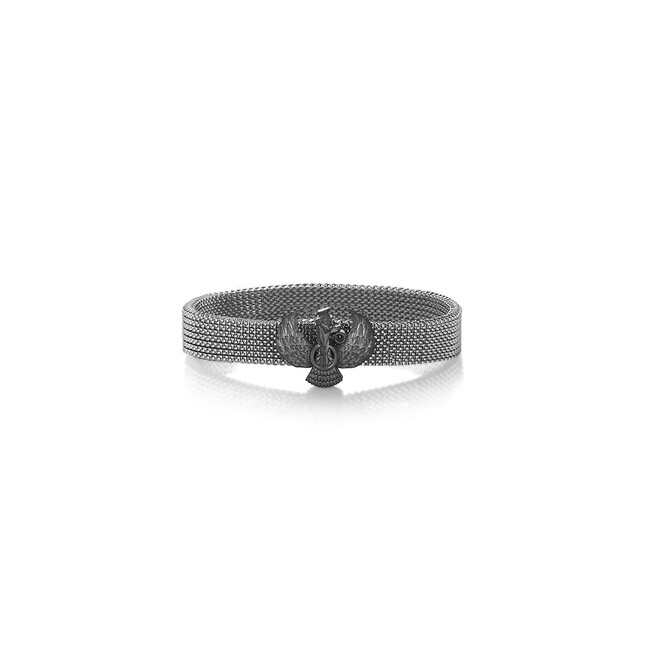  Farvahar King Silver Bracelet - Thumbnail