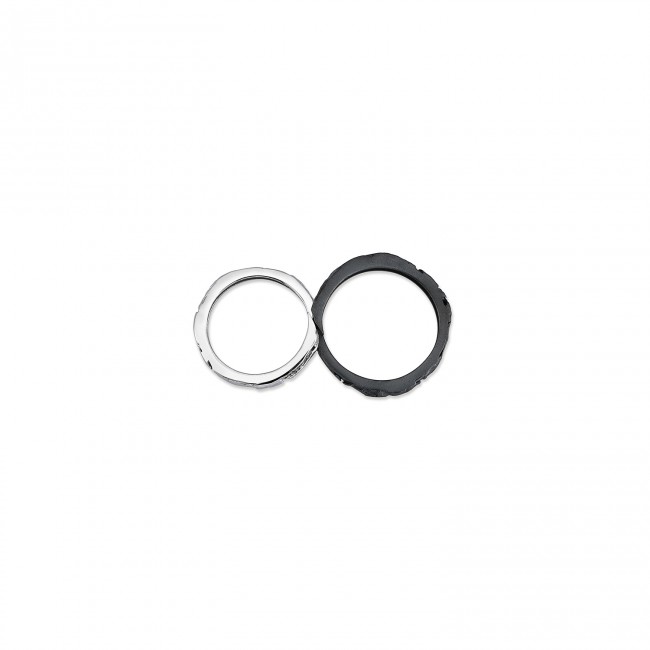 Lava - Infinity Lava Couple Silver Ring (1)