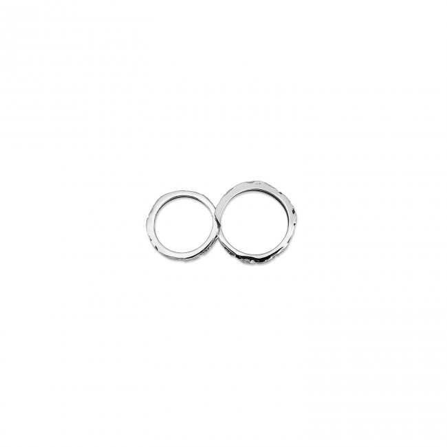 Lava - Infinity Lava Couple Silver Ring