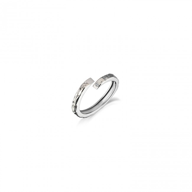 Lava - Infinite Lava Brilliant Silver Ring