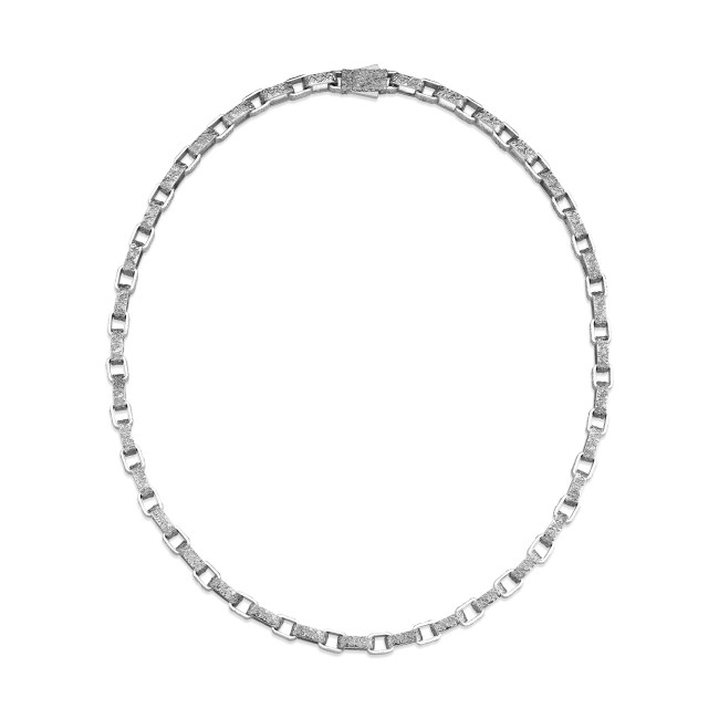 Lava Silver Necklace - Thumbnail