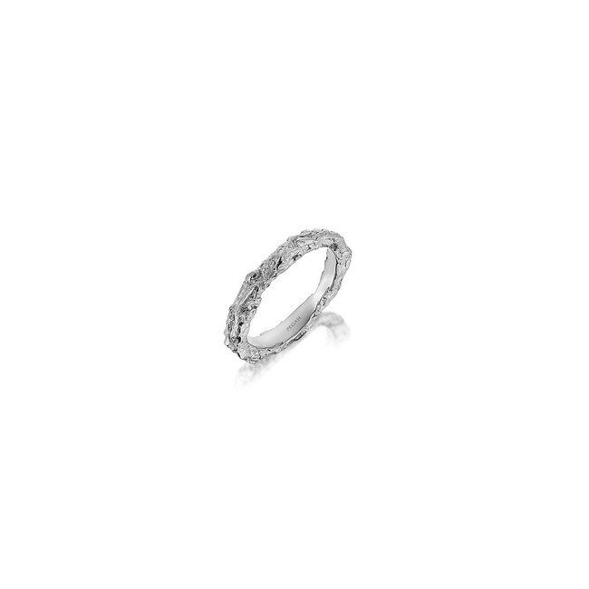 Lava Silver Ring - Thumbnail