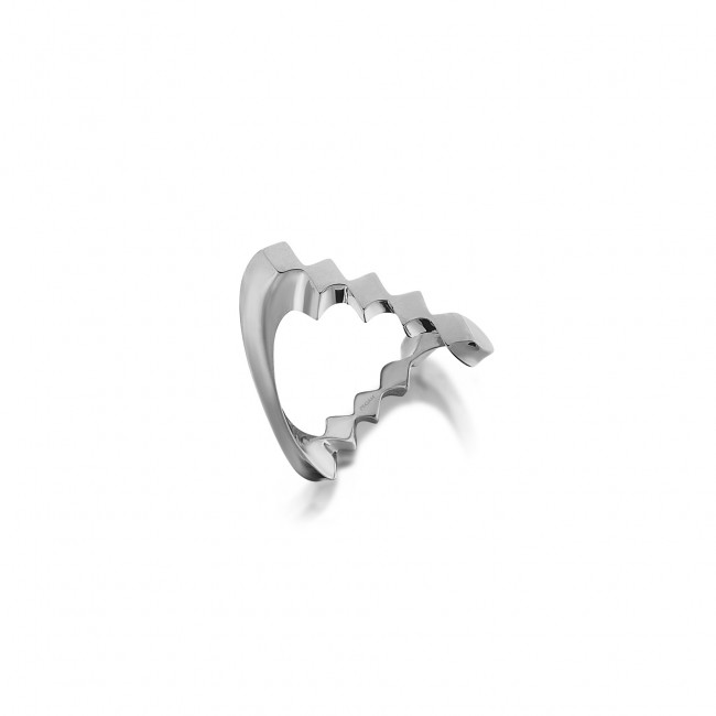 Noghteh Collection - Noghteh Eternity Silver Ring