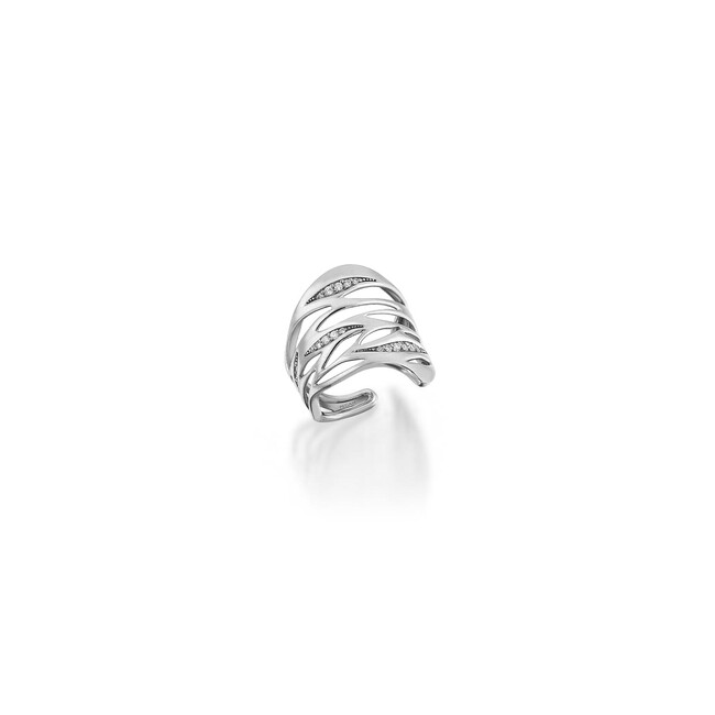 Ocean Silver Ring - Thumbnail