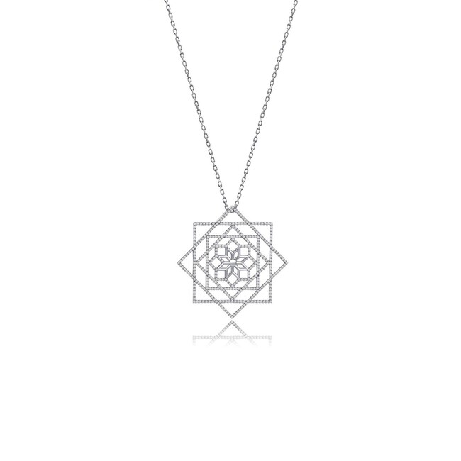 Shams Collection - Shams Silver Necklace