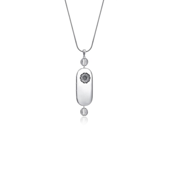  Shams Silver Necklace - Thumbnail