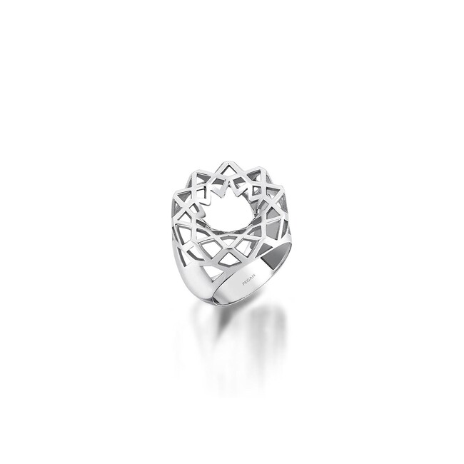 Shams Silver Ring - Thumbnail