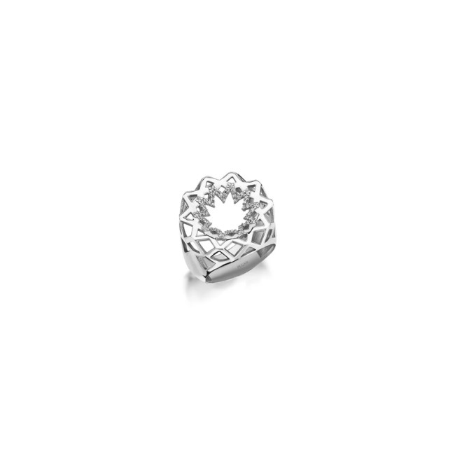 Shams Collection - Shams Stone Silver Ring