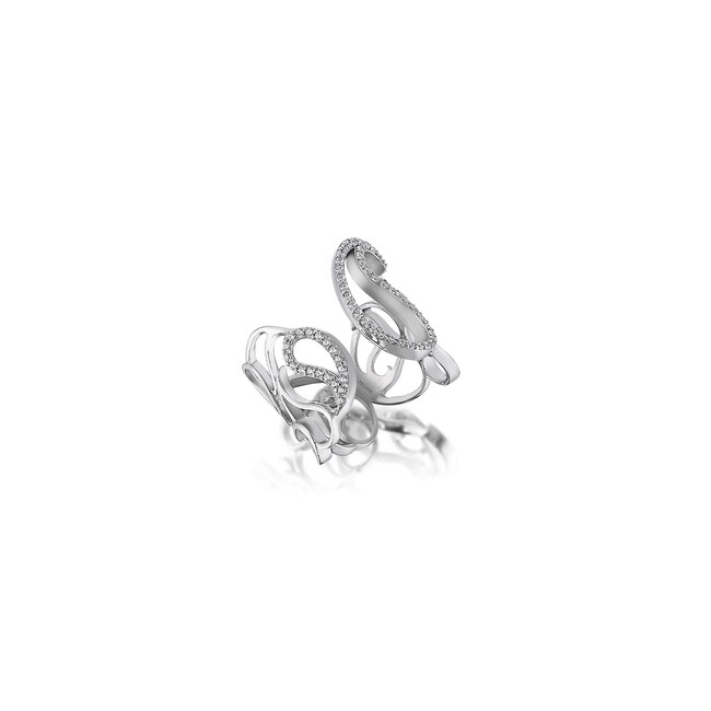 Botte Stone Silver Ring - Thumbnail