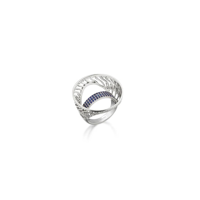 Rumi Jan Life Stone Silver Ring - Thumbnail