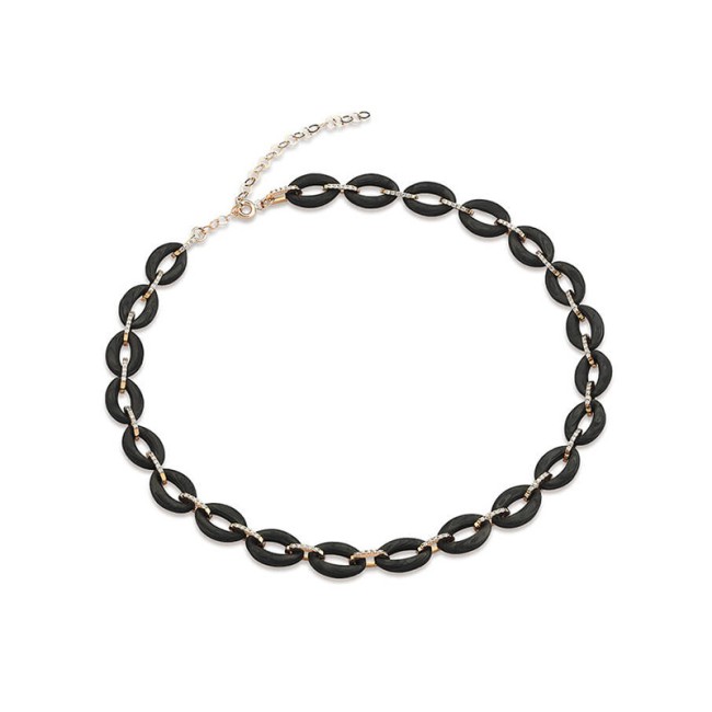 Horse Collection - Shabrang Brilliant Gold Choker Necklace